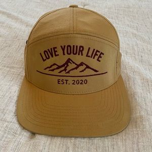 Mustard (yellow) Flat Baseball Hat